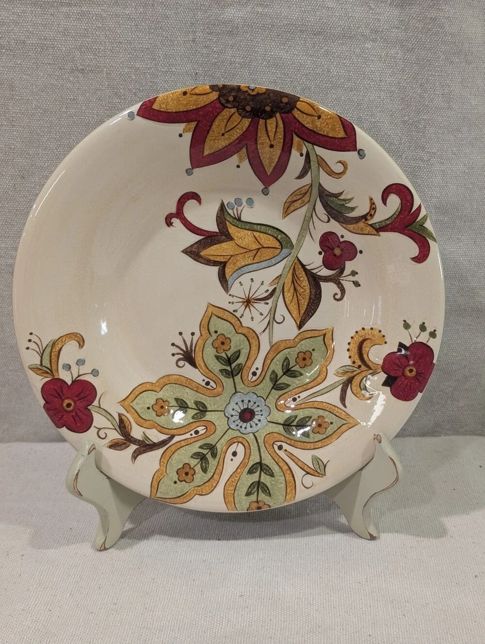 Pier 1 Imports Carynthum Earthenware Salad/Dessert 8.5